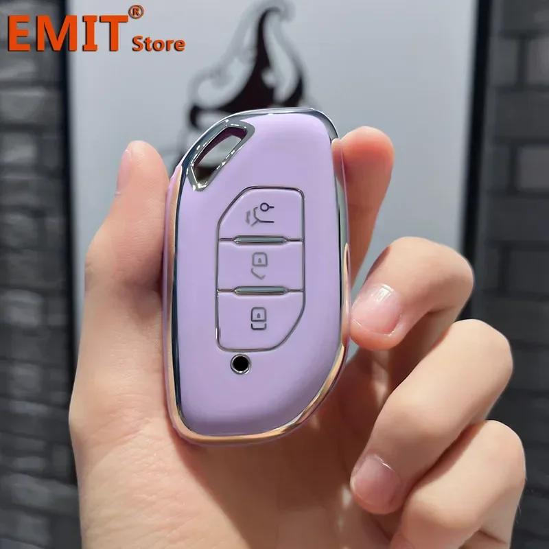 

Car Key Case Remote Cover Shell Keychain Fob For Forthing Dongfeng Fengxing T5 Evo T5L T5Evo Protection Accessories key fob for Forthing