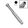 Magnetic Screwdriver Handle Precision Screw Driver Holder Handle For 4mm Hex Bits Aluminum Alloy Phone Repair Hand Tools