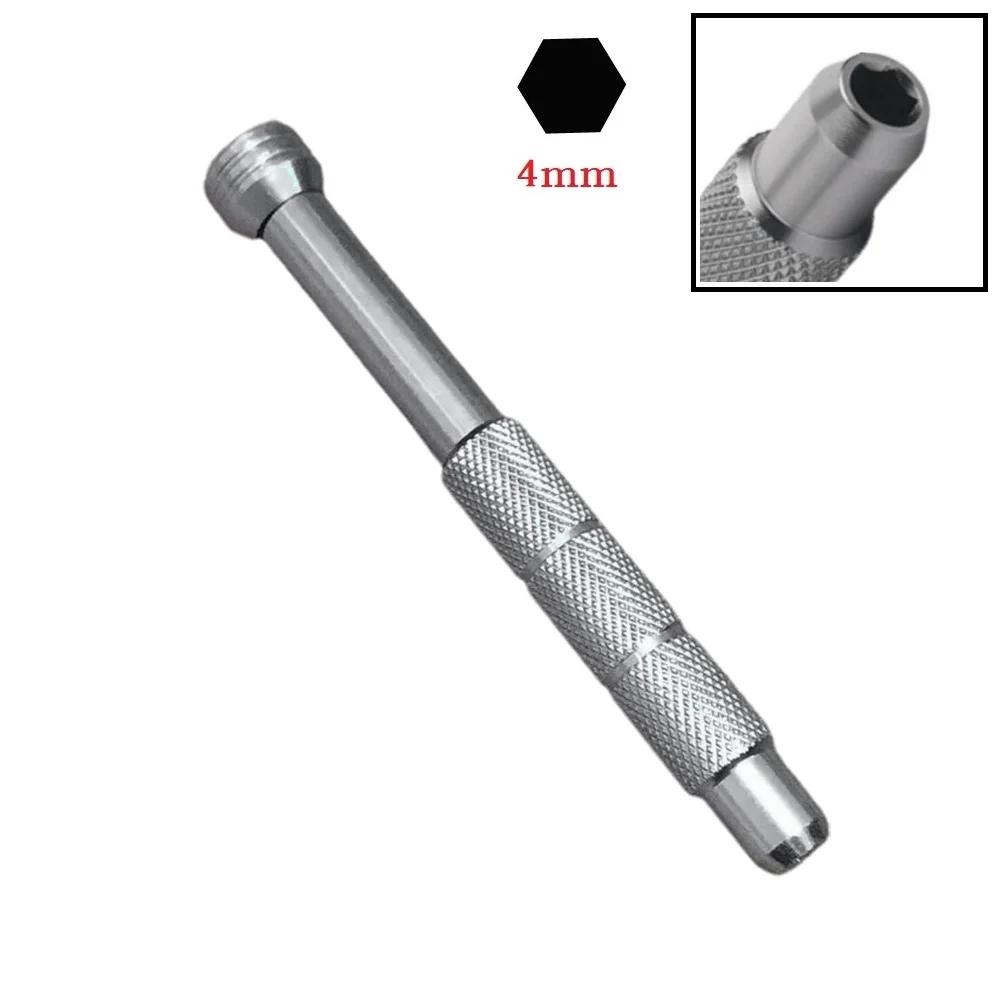 Magnetic Screwdriver Handle Precision Screw Driver Holder Handle For 4mm Hex Bits Aluminum Alloy Phone Repair Hand Tools