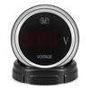 ZMFJH Universal 2"52mm Voltage 9-35V Red LED Light Digital Voltmeter with Flashing Warning VOLT Gauge for Car Boat Yacht 12V24V