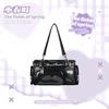Mürrische Xiaomei Originaltasche Nischen-Schmerztasche Vielseitig Lässig Handtasche Umhängetasche Transparent Koharu Stadt Sternenjagd