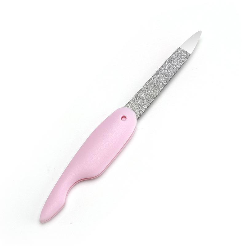 1/3Pcs Folding Nail File Metal Stainless Steel Fold Manicure Tool Double Sided And Files Nails Easily For Men And Women