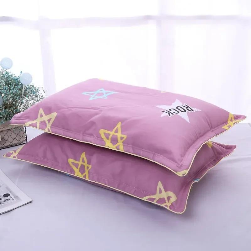 

Наволочка из цельного хлопка, наволочка из хлопка на молнии, наволочка для взрослых большого размера, одинарная, 100% хлопковая плотная наволочка 48x74cm 1pcs