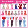 Barwawa 16 Scale Doll Clothes Set for 30 cm Dolls, 26 Pieces with Shoes