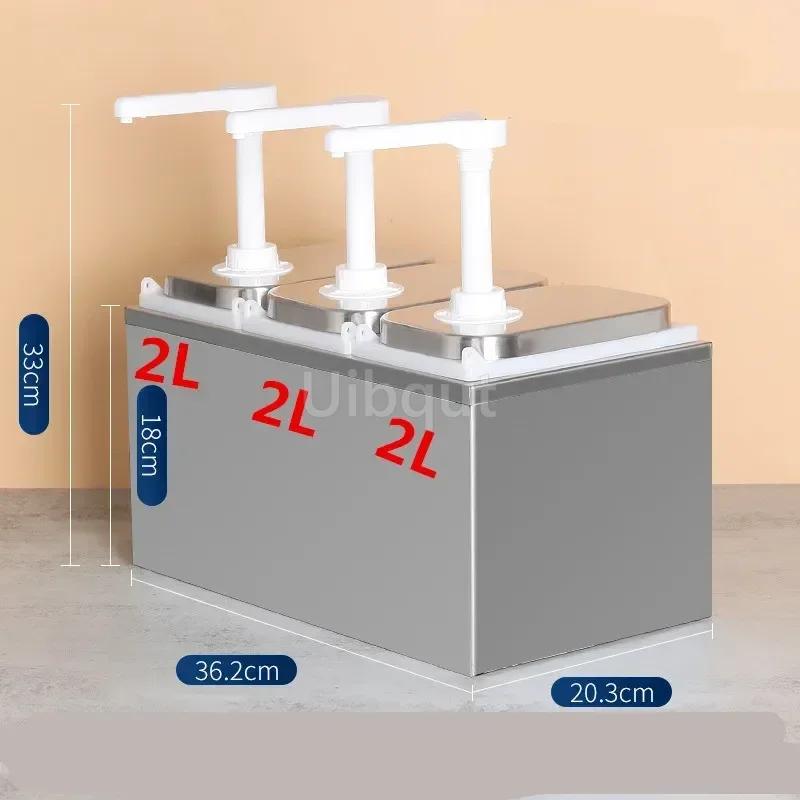 Condiment Pump Dispenser Syrup Fructose Squeeze Bottle Hand Pressed Plastic Sugar Press Sauce Pump Squeeze Milk Tea Shop Bottle