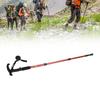 T Handle Hiking Poles Aluminum Alloy Shockproof Lightweight   Hiking Sticks Pole for Outdoor Hiking