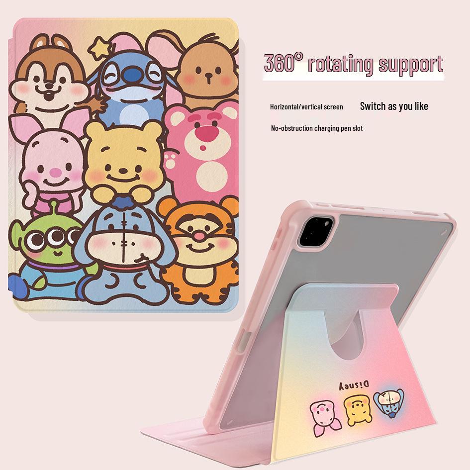 Winnie the Pooh Rotating Case for iPad Pro 2021