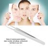 Curved Stainless Steel Blackhead Blemish Fat Granule Pimple Removal Extractor Face Care Tool