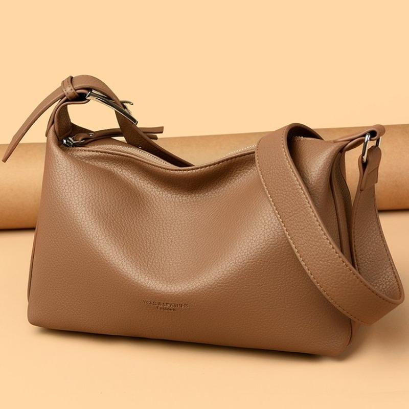 High Quality Soft PU Leather Women's Crossbody Bag, Fashionable Women's Shoulder Bag Suitable for Daily Use, Shopping, Commuting