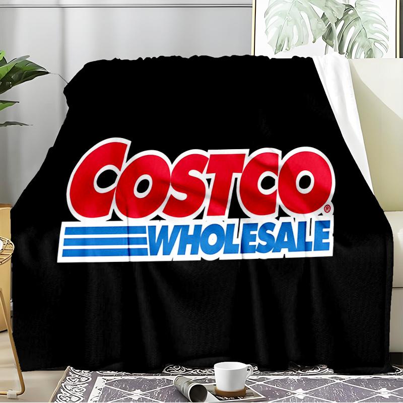 Costco Blanket Flannel Throw for Sofa, Travel, Camping, Livingroom, Office, Chair and Bed Soft and Warm Holiday Birthday gifts