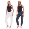 Keanu Womens/Ladies Borg Lounge Pants (Pack of 2)