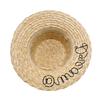 Traditional Straw Hat With Wide Brim And Bow For Summer Outdoor Sun Protection