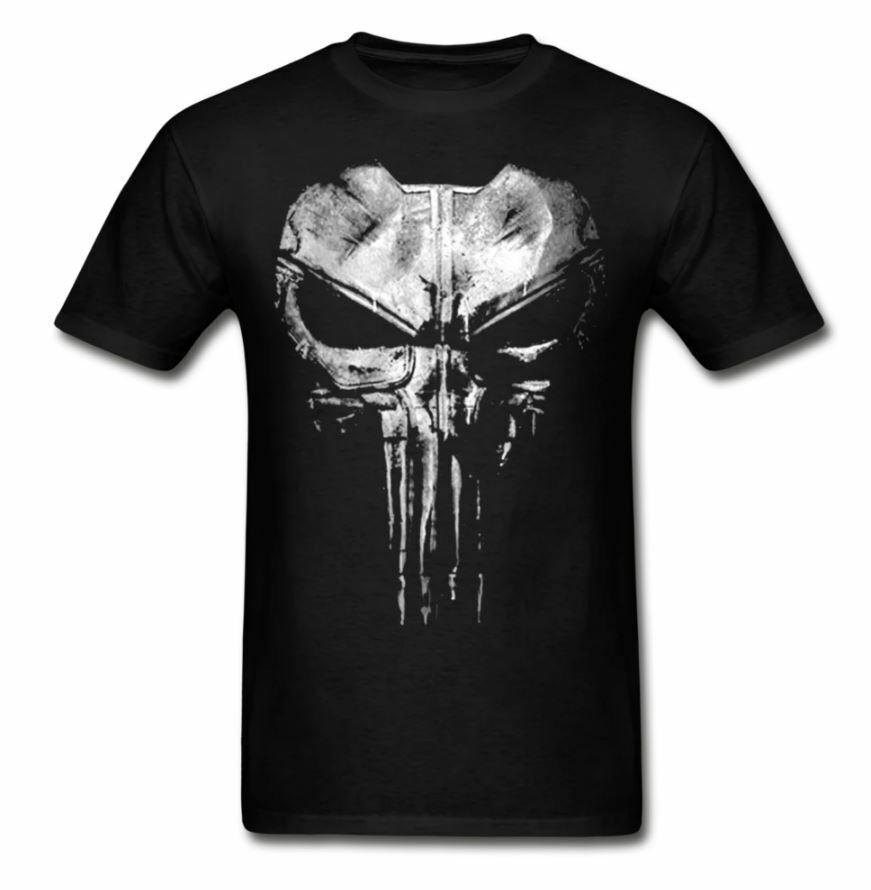 The Punisher Jon Bernthal Frank Castle Punisher Black TShirt Tee Shirt Unisex T-Shirt S