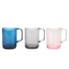 3Pcs Innovative Thicken Toothbrush Cup with Handle Toothbrush Holder Bathroom Supply