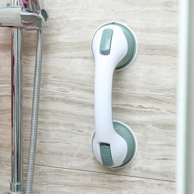 Non-Drill Suction Cup Bathroom Handrail for Kids & Elderly Safety