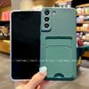For POCO X8 Pro Max Card Slot Wallet Holder Cover for Mi POCO X8pro Candy Matte Soft Silicone Back Case Anti-Fingerprint