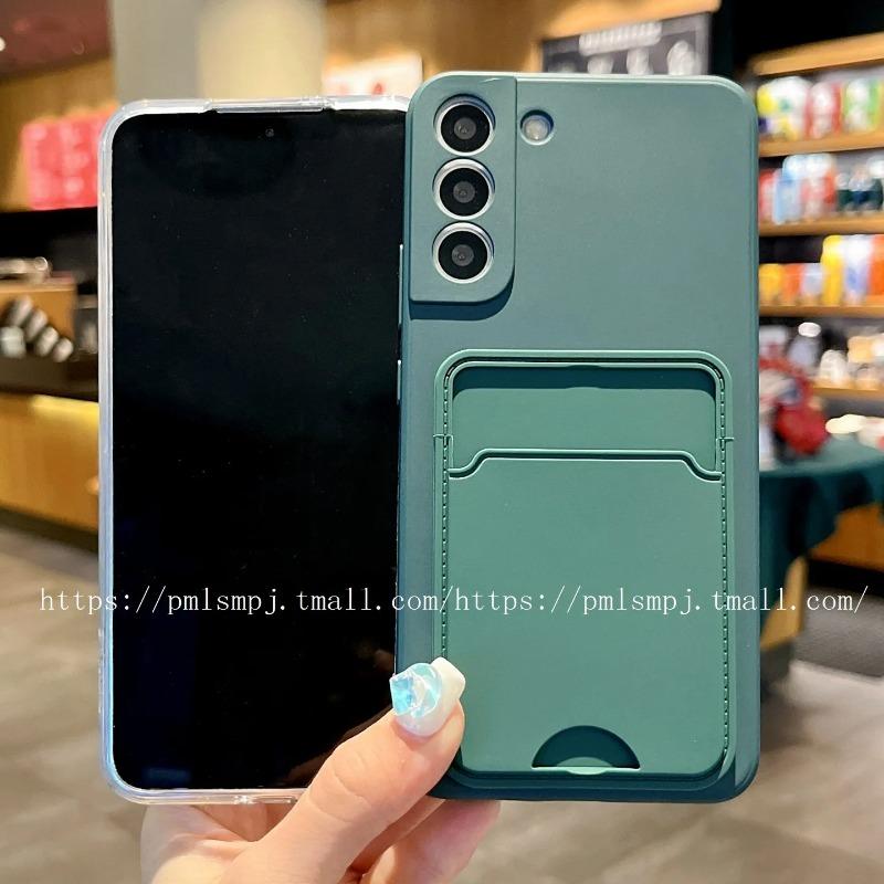 For POCO X8 Pro Max Card Slot Wallet Holder Cover for Mi POCO X8pro Candy Matte Soft Silicone Back Case Anti-Fingerprint