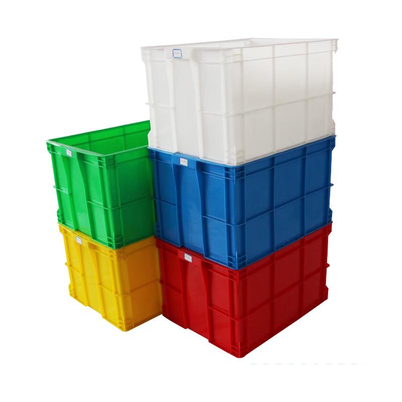 Heavy-Duty Rectangular Plastic Storage Container