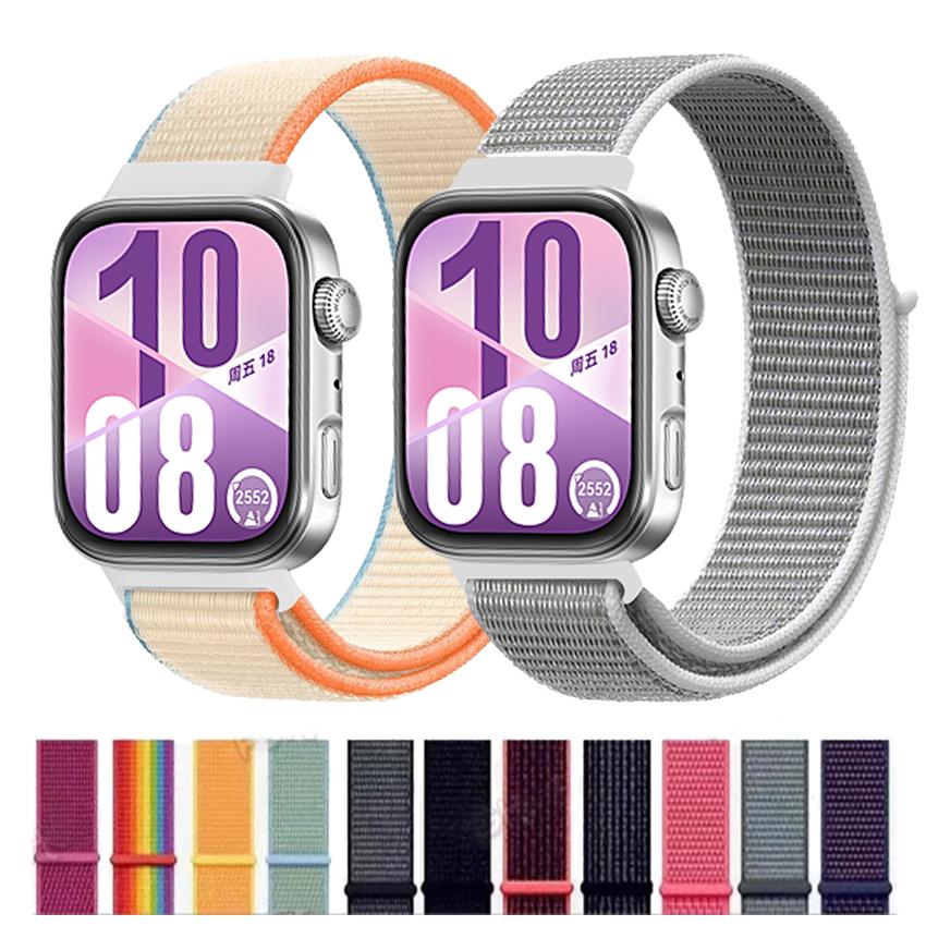 Buclă de Nylon pentru curea ceas Huawei watch fit 4 pro accesorii smartwatch brățară sport correa bracelet pentru curele HUAWEI fit 3 fit 4