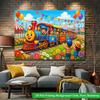 2D Flat Backdrop1pc Backdrop Banner Polyester Wall Decor For Living Room Bedroom Office Outdoor Decor Party Holiday Gift