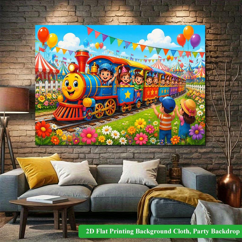 2D Flat Backdrop1pc Backdrop Banner Polyester Wall Decor For Living Room Bedroom Office Outdoor Decor Party Holiday Gift