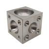Multi Cavity Carbon Steel Dapping Block Professional Jewelry Dapping Tool Practical Carbon Steel Square Block for Crafts