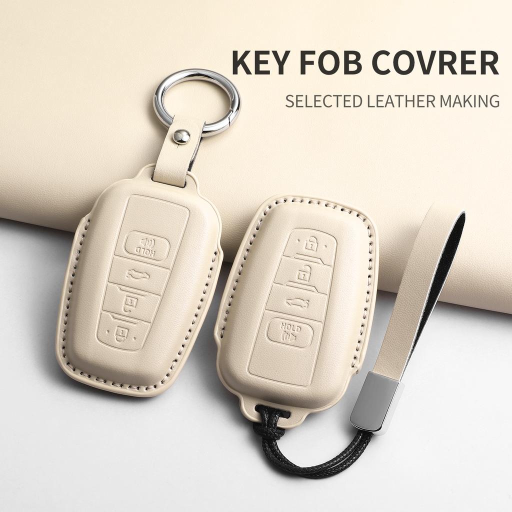 Car Key Case Cover For Toyota CHR Camry RAV4 C-HR Corolla Highlander Prius Land Cruiser Prado Car Remote Key Case Decoratives