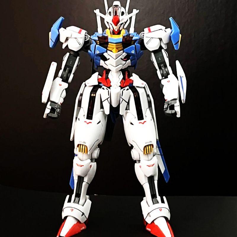 HG 03 1/144 The Witch From Mercury Aerial Plastic Model Kit Assembly Toy Mecha Action Figures With Water Stickers Decor Boy Gift