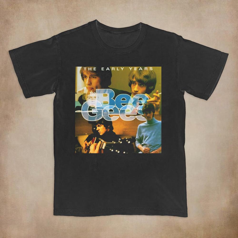 The Bee Gees Band The Early Years  Full Size S-5XL Unisex T-Shirt XXL