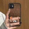 Rilakkuma Anime Cute Cartoon For IPhone 11 12 13 14 15 16 Pro Max Plus X XS MAX Shockproof Matte Back Cover