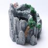 Dekoracyjna doniczka z żywicy Imitacja kształtu góry Akcesoria do ogrodnictwa domowego dla sukulentów Dodająca naturalnych klimatów