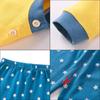 Pantaloni invernali per bambini a maniche lunghe o collo T-shirt Set pantaloni larghi casual da 2 pezzi in cotone con stampe di cartoni animati