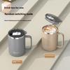 304 Stainless Steel Double-Wall Insulated Creative Simple Travel Mug with Lid Ideal for Tea and Beverages Durable Stylish Design