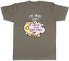 Personalised My Gran Loves me to the Moon Pink Unisexs TShirt Tee Gift Top