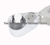 All-Metal 40x 25mm Jewelry Magnifier with LED & UV Light