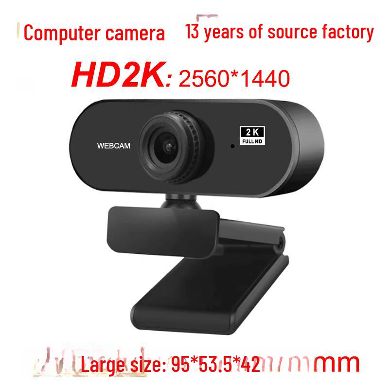 Kamera komputerowa HD2K 4K High Definition z mikrofonem do zajęć online