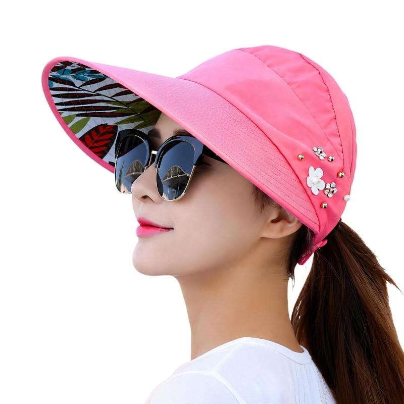 Breathable Open Top Sun Hat with Wraparound Sun Shade and Chin Cord for Hiking Fishing Travel and Summer Walks