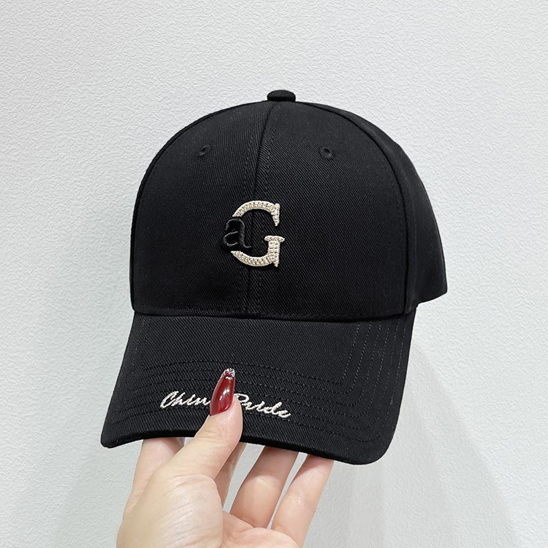 Adjustable Embroidered Letter Baseball Cap - Breathable, Soft Top, Perfect for All Seasons & Anniversaries