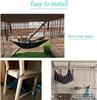 Hanging Cat Hammock, Pet Hammock For Cage, Adjustable Cat Bed Two Sides Comfortable/waterproof Resting Sleepy Pad For Cats Small