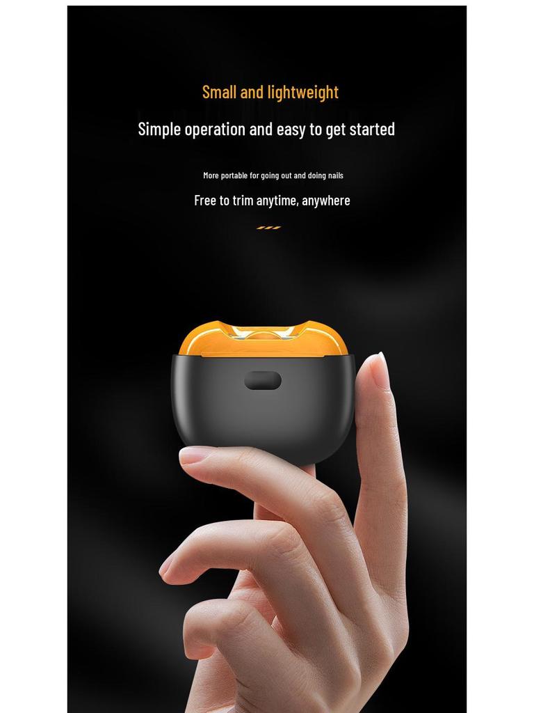 Automatic Rechargeable Nail Clipper and File for Children and Elderly