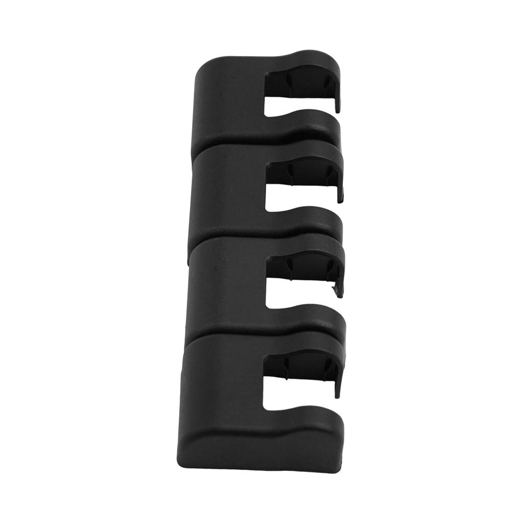 4 Stück/Set ABS Auto Türstopper Abdeckung Für Golf 7 MK7 7.5 MK7.5 2013-2020 Kunststoffteile Zubehör Schwarz