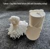 In Stock 300g White Card Paper Hang Tag for Jewelry with Hanging Rope