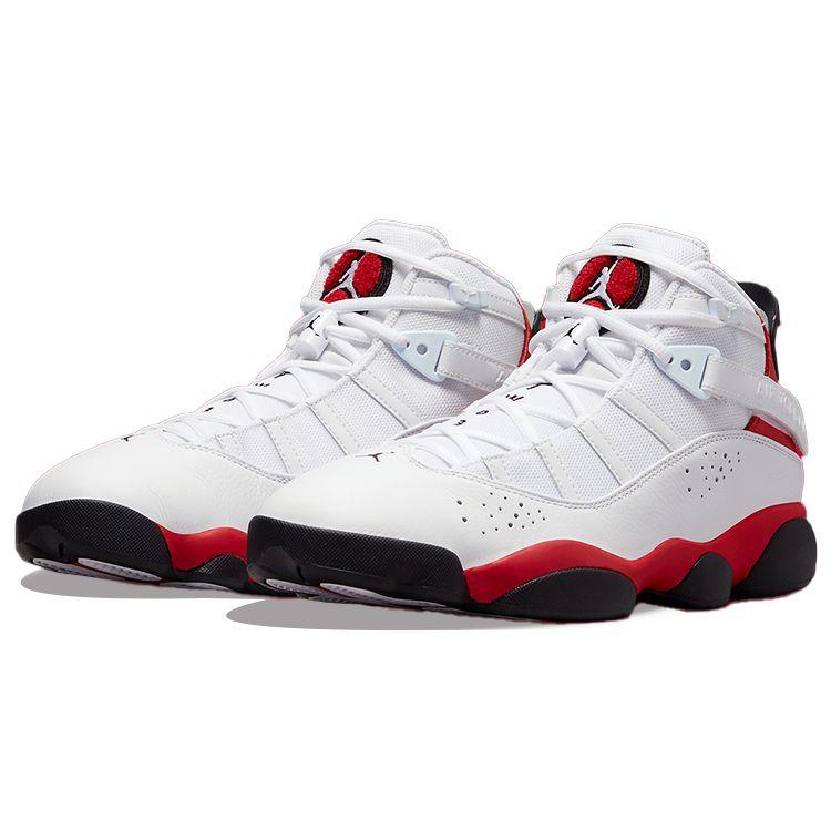 Air Jordan 6 Rings Cherry Pánske tenisky Biela Čierna University-Red 322992-126