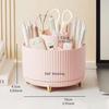1pcs Desk Organizer, 360-Degree Rotating Pen Holder for Desk, Desk Organizers and Accessories with 5 Compartments