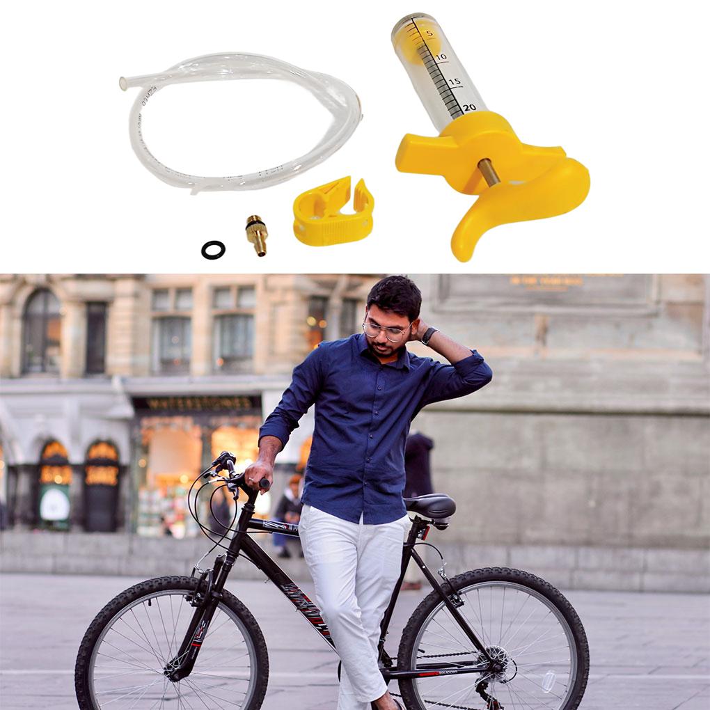 Bike Hydraulic Brake Bleed Kit Mineral Fluid Brake Oil Kit For SHIMANO SRAM Bicycle Brake Bleed Repair Tools Syringe 2018 Type