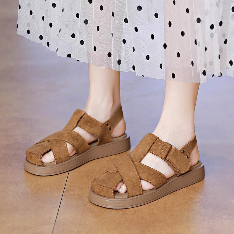 Fashion New Women Shoes Sandals Flat Low Heel Sneakers Casual Gladiator Barefoot Loafers Slip-on Summer Spring Comfortable