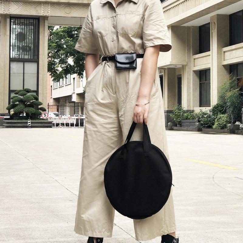 Oxfords Cloth Dumb Drum Bag with Zippers Replacement Snare Drum Case Carrying Bag