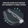 Motorcycle Gel Seat Pad Shock Absorption Gel Pad Breathable Chair Shock Absorbing Cushion for Support & Softness Comfortable