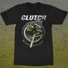 Clutch Band T-Shirt Tops Tee Black Short Sleeve All Sizes S To 4XL Shirt Fan