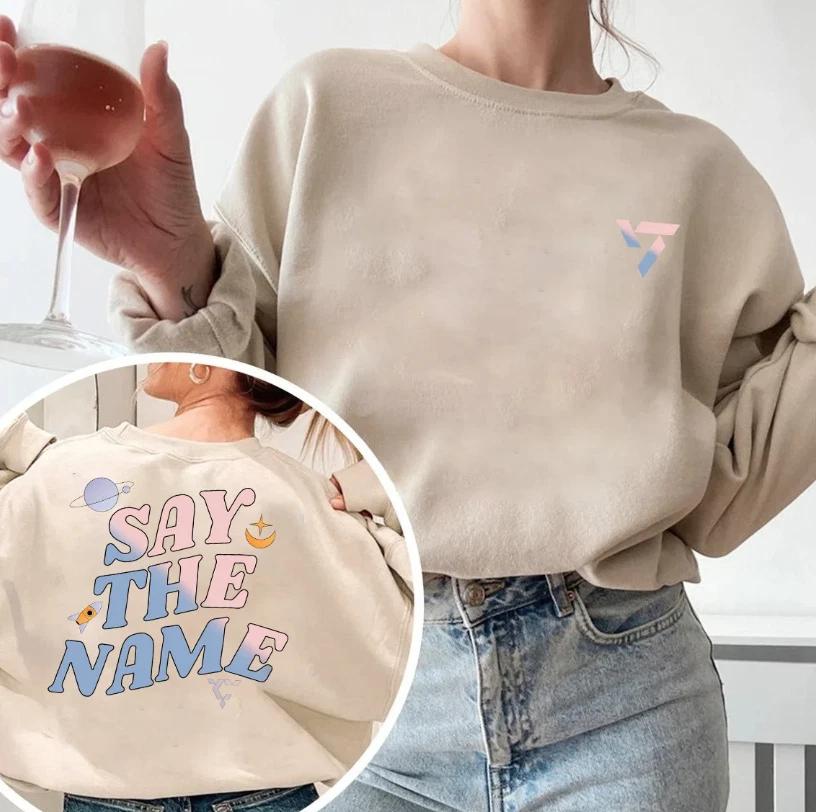 Say the name SEVENTEEN Shirt, Seventeen Kpop Shirt, Gift For Carat Fandom 4XL